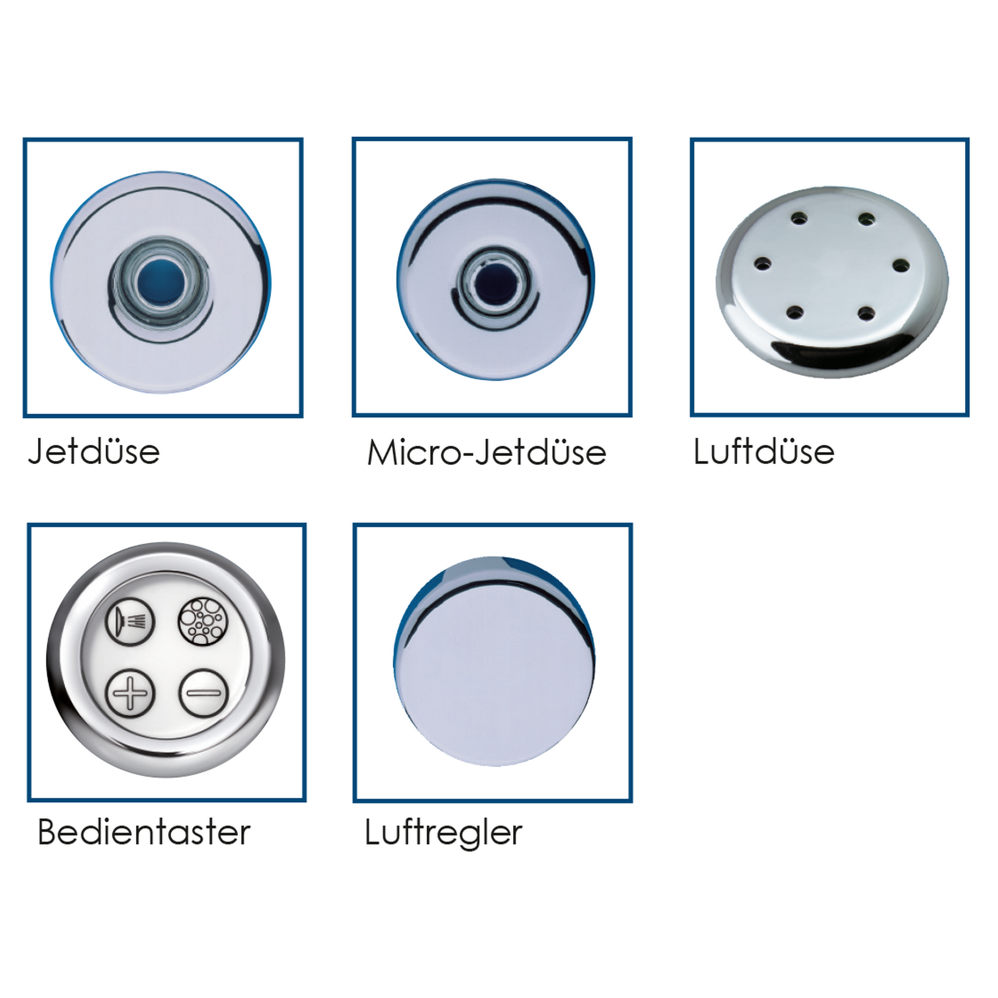 Whirlpool 'Atlanta Premium' Sanitäracryl weiß 70 x 49 x 160 cm