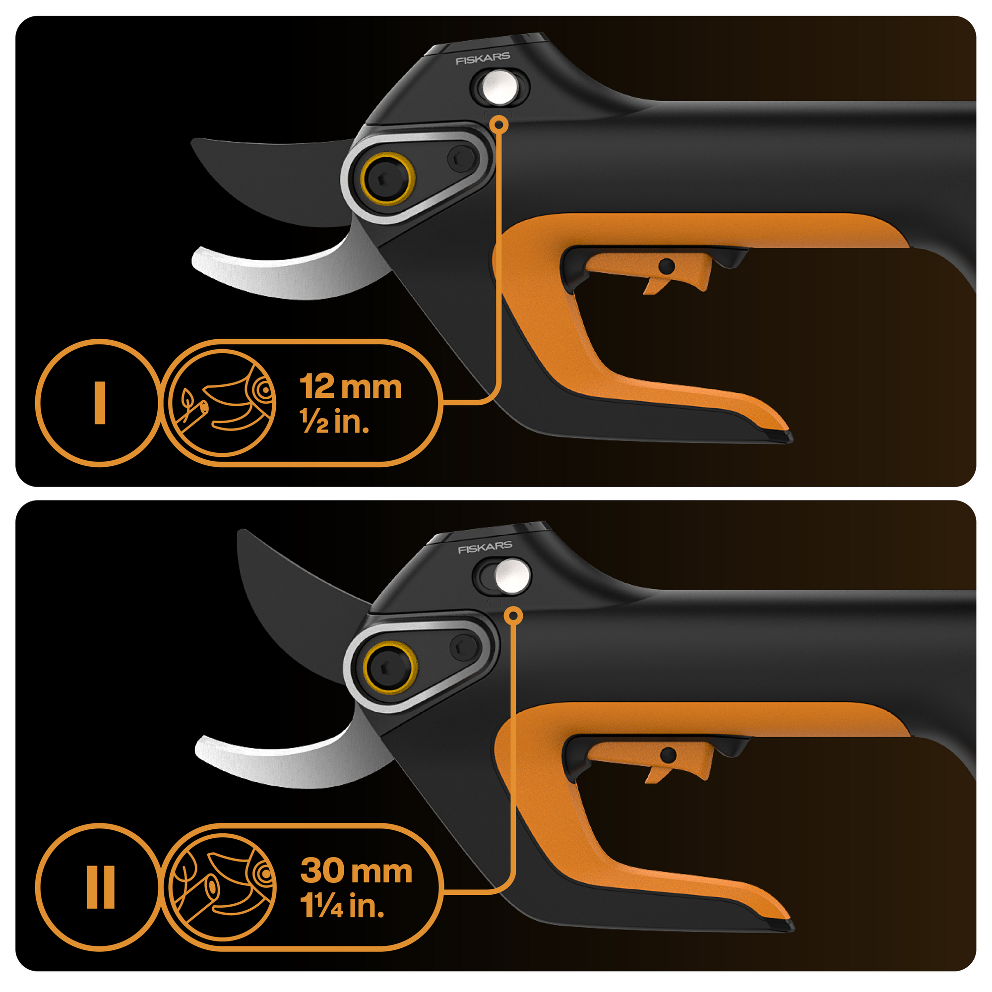 Akku-Gartenschere 'L Bypass' ohne Akku