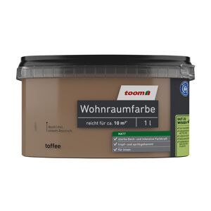 Wohnraumfarbe toffee matt 1 l