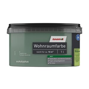 Wohnraumfarbe eukalyptus matt 1 l