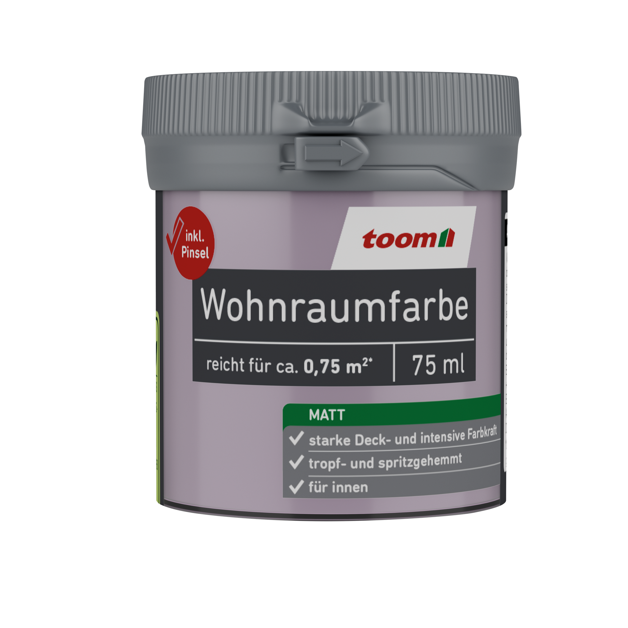 Wohnraumfarbe flieder matt 75 ml