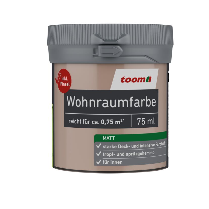 Wohnraumfarbe altrosé matt 75 ml