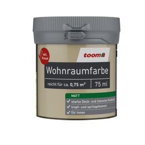 Wohnraumfarbe vanille matt 75 ml