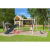 Kinderspielturm 'Lotti' nordische Fichte naturbelassen 107 x 291 x 107 cm