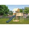 Kinderspielturm 'Lotti' nordische Fichte naturbelassen 107 x 291 x 107 cm