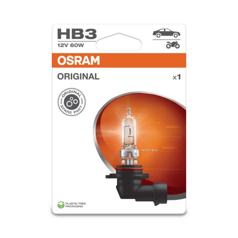 Halogenleuchtmittel 'HB3 Original' 60 W 12 V
