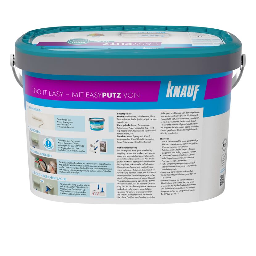 Dekorputz 'Easy Putz' extra fein 0,2 mm 20 kg