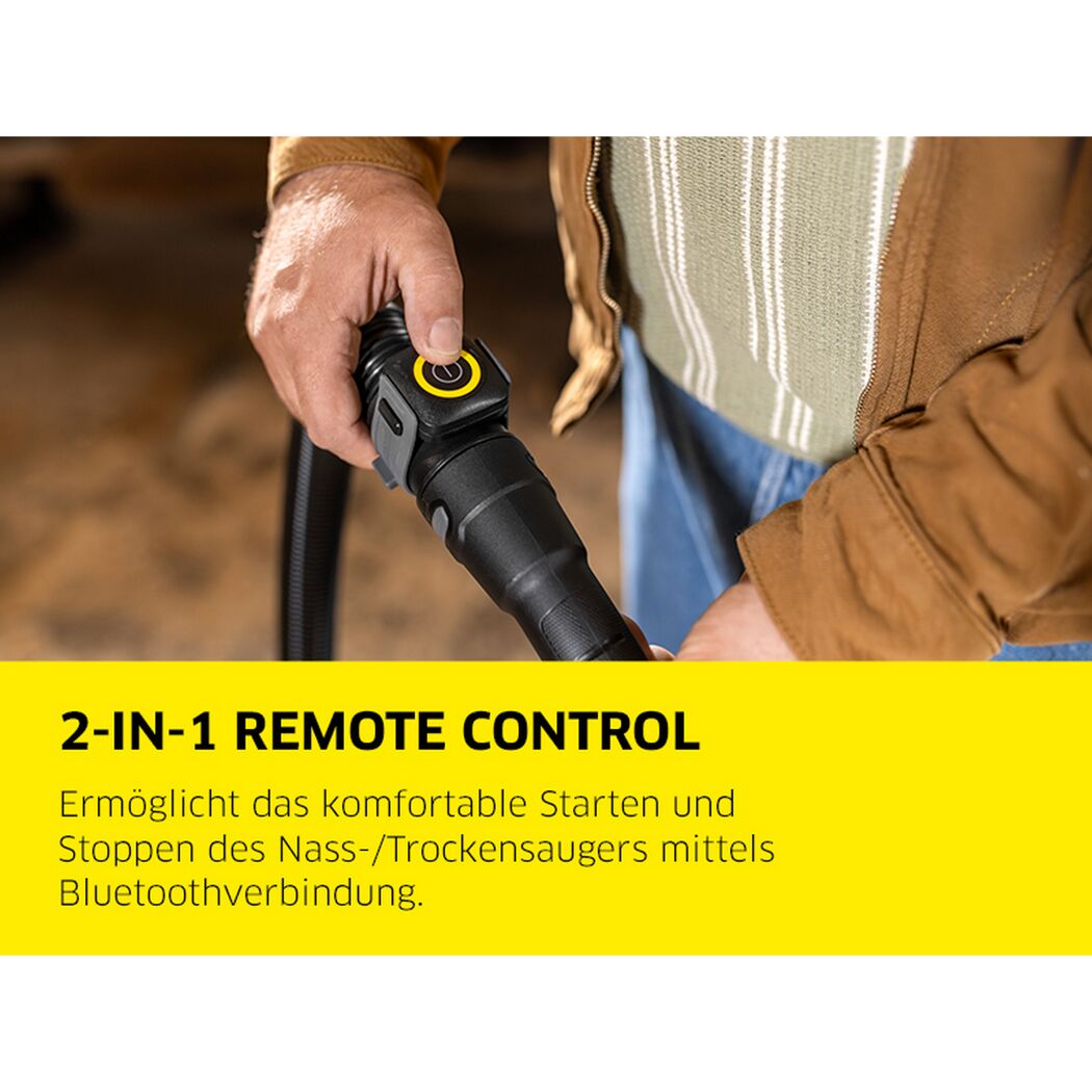 Nass- und Trockensauger 'WD 6 Control P S 30/6/35/T' 1300 W 30 l