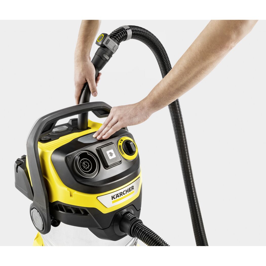 Nass- und Trockensauger 'WD 6 Control P S 30/6/35/T' 1300 W 30 l