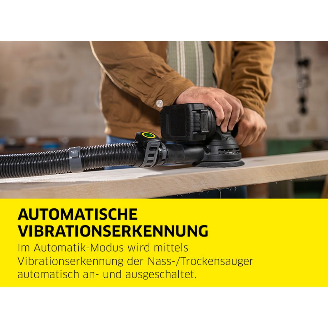 Nass- und Trockensauger 'WD 7 Control P S 30/6/35/T' 1400 W 30 l