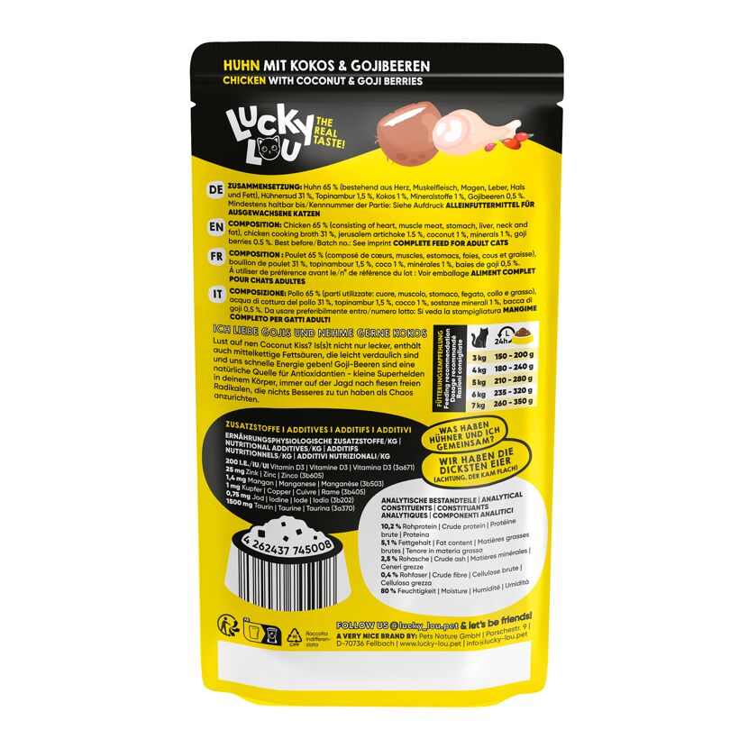 Katzenfutter Huhn 125 g