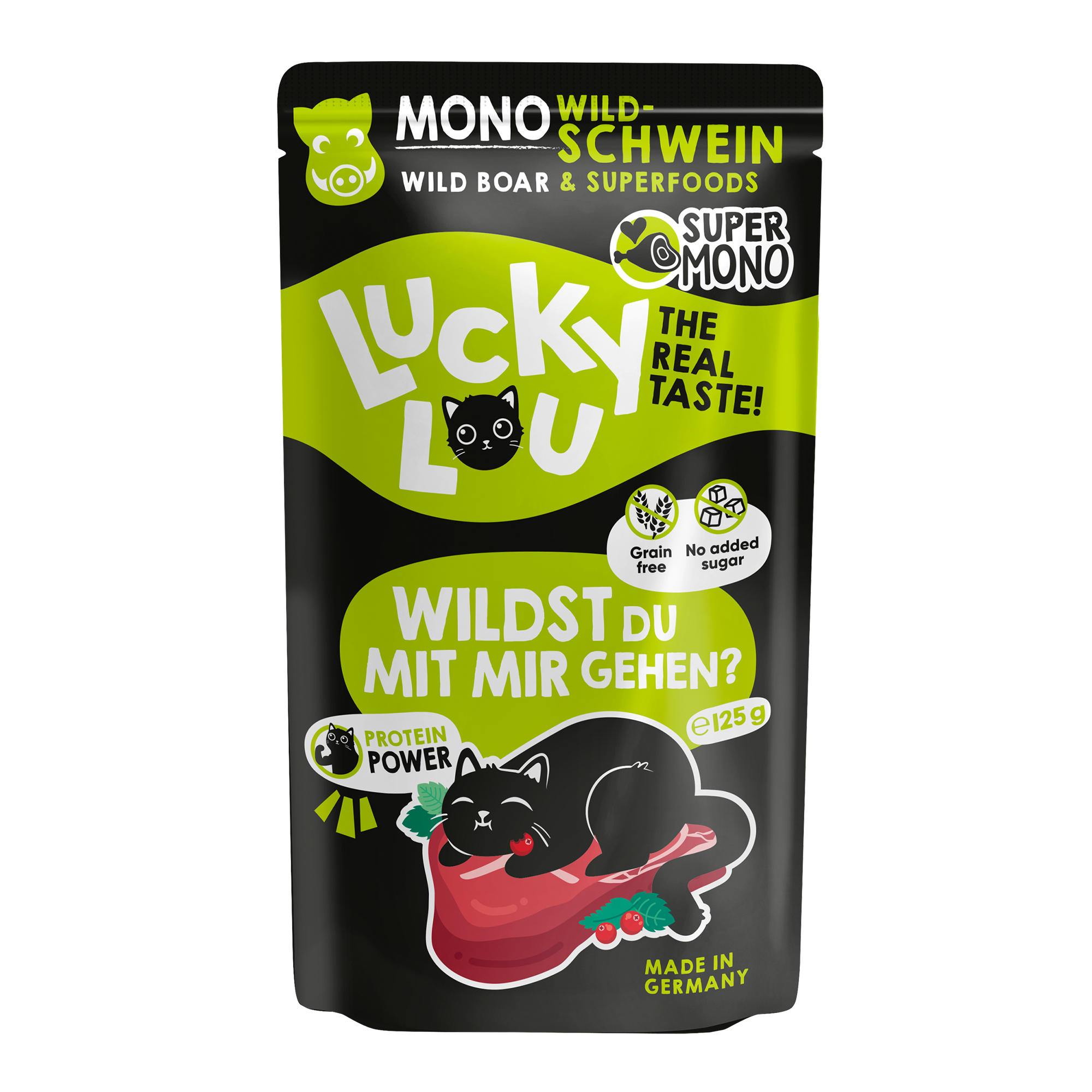Katzenfutter Wildschwein 125 g