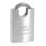 Zylinder-Vorhangschloss 'Alutitan 770 CS 50 SB' aluminiumfarben 5cm