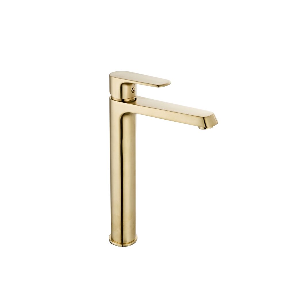 Waschtisch-Einhandmischer 'Aperos' XL ohne Ablauf, brush golden