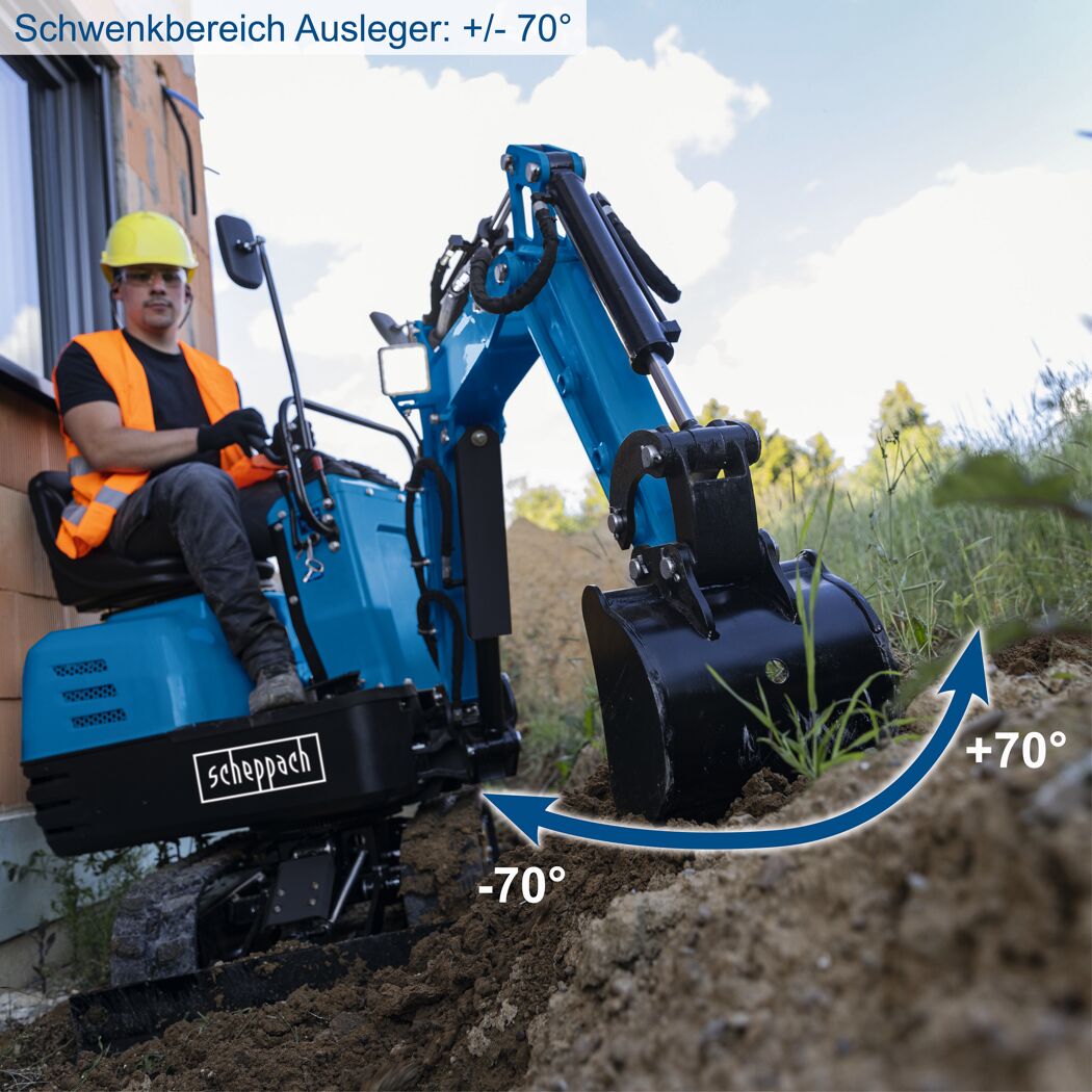 Mini-Bagger 'EXC815' XXL-Set 8,5 PS