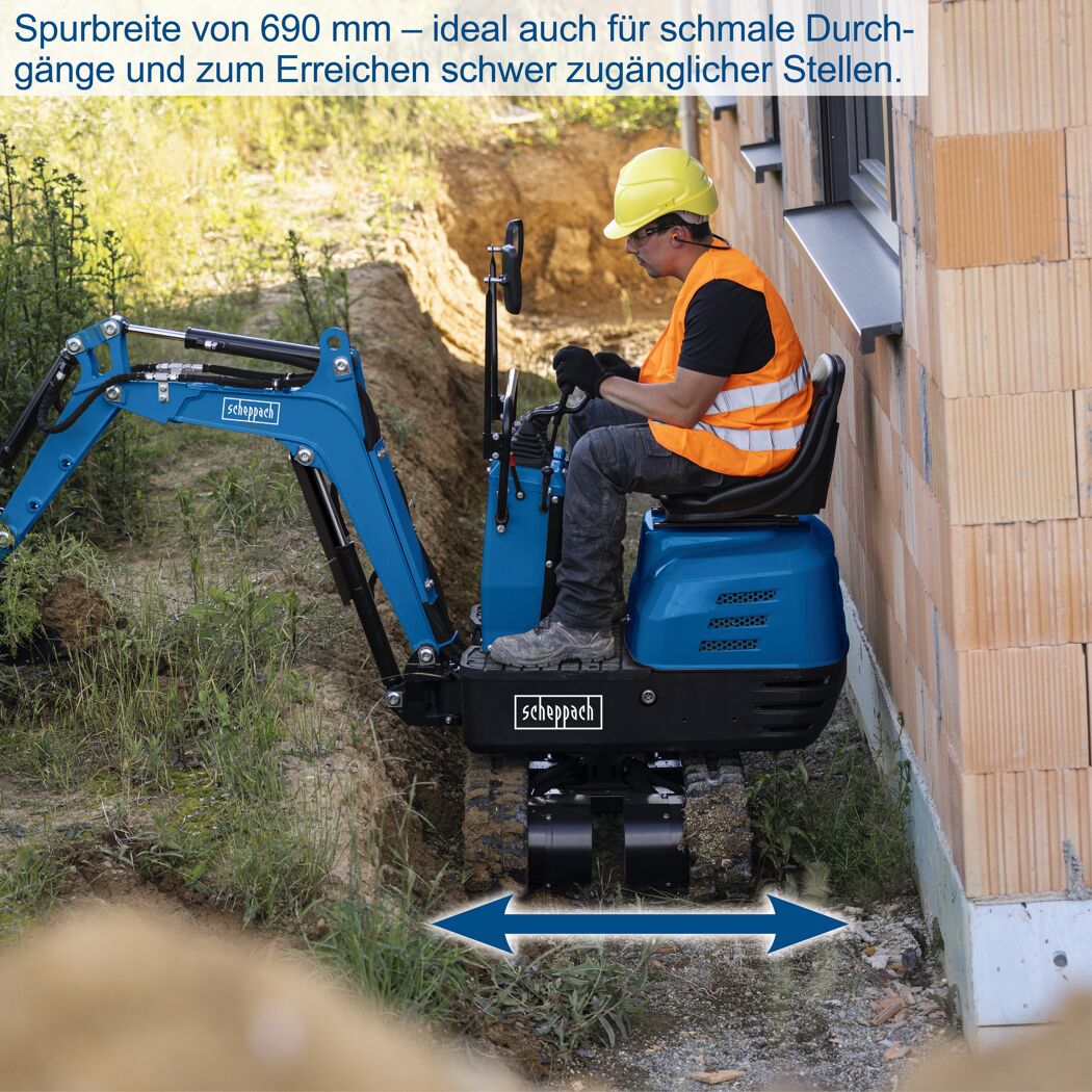 Mini-Bagger 'EXC815' XXL-Set 8,5 PS