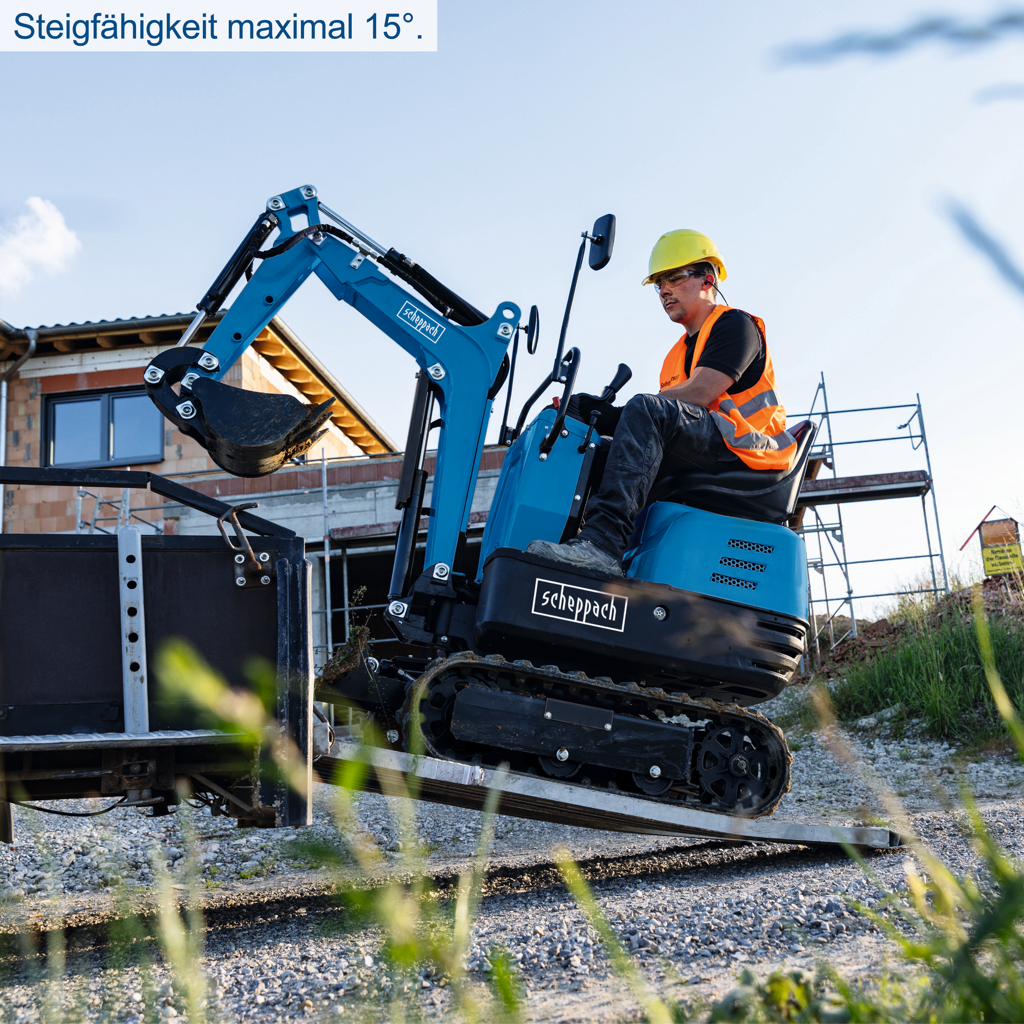 Mini-Bagger 'EXC815' XXL-Set 8,5 PS