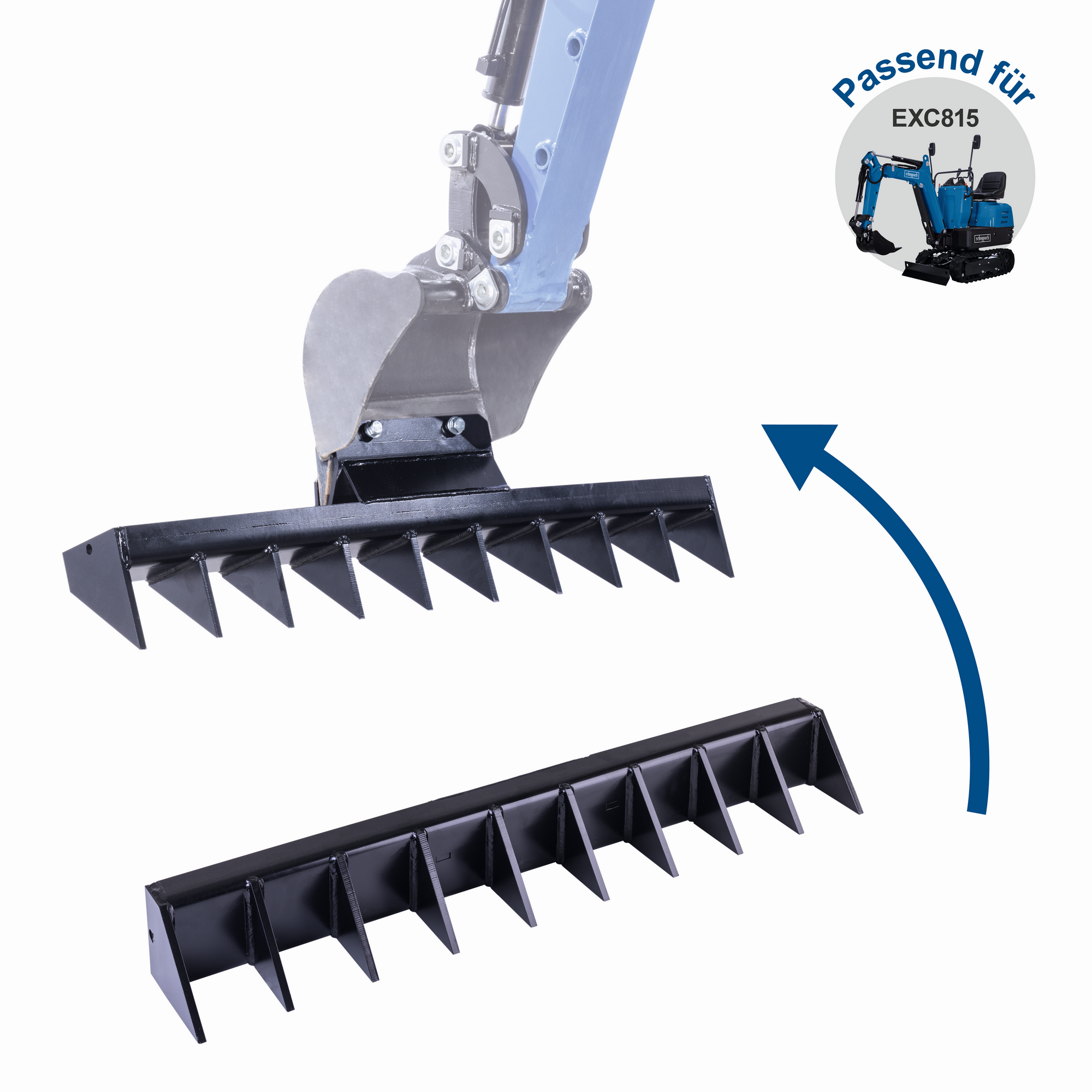 Mini-Bagger 'EXC815' XXL-Set 8,5 PS