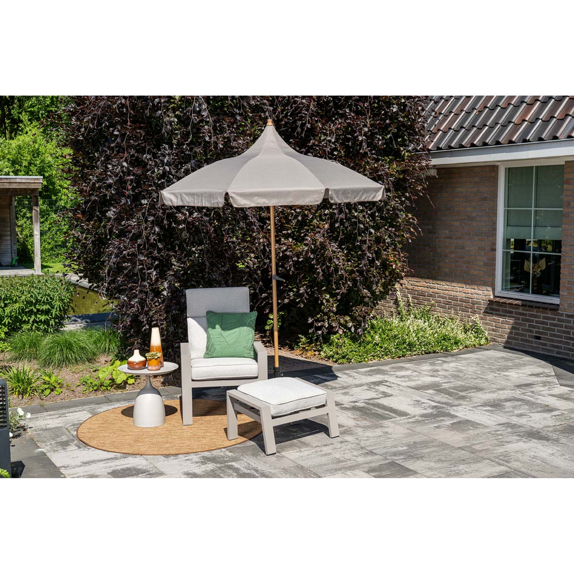 Marktschirm 'Aloha' Ø 200 cm