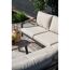 Loungemöbelset 'Terni' Aluminium sand/grau 4-teilig