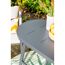 Balkonmöbelset 'Terni' Aluminium sand/grau 3-teilig