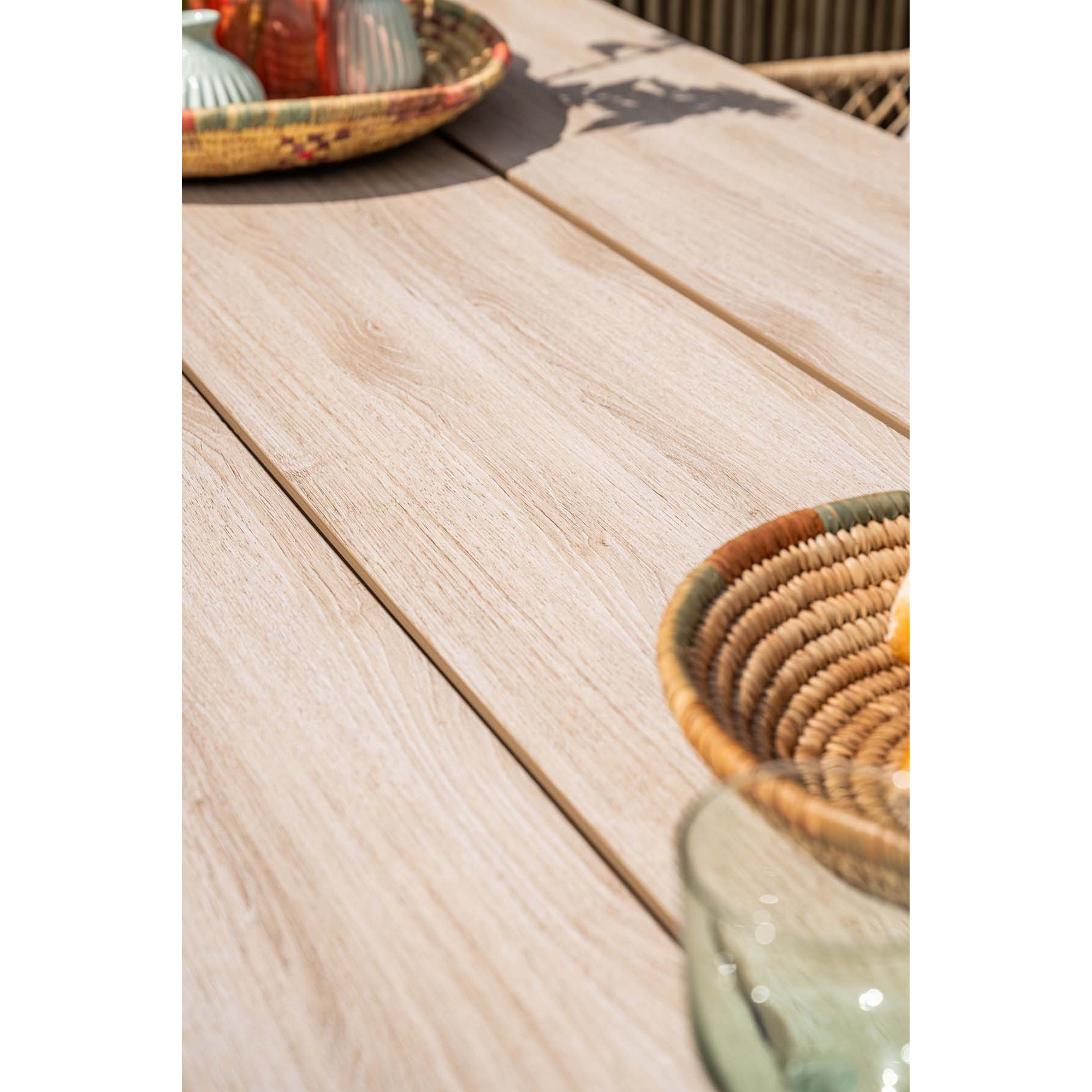 Gartentisch 'Nevada' Aluminium/Polywood 240 x 100 x 76 cm