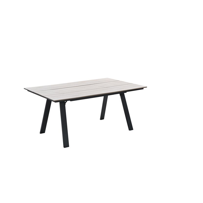 Gartentisch 'Nevada' Aluminium/Polywood 205 x 100 x 76 cm