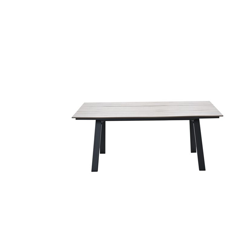 Gartentisch 'Nevada' Aluminium/Polywood 205 x 100 x 76 cm