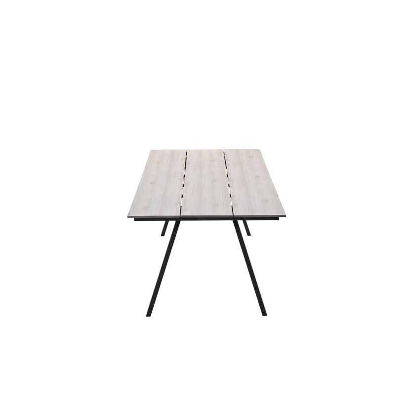 Gartentisch 'Nevada' Aluminium/Polywood 205 x 100 x 76 cm