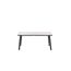 Gartentisch 'Vigo' Aluminium/Polywood 160 x 90 x 73 cm