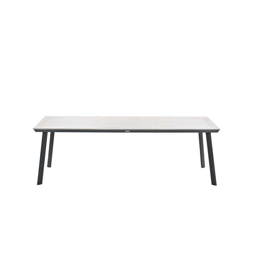 Gartentisch 'Vigo' Aluminium/Polywood 230 x 100 x 73 cm