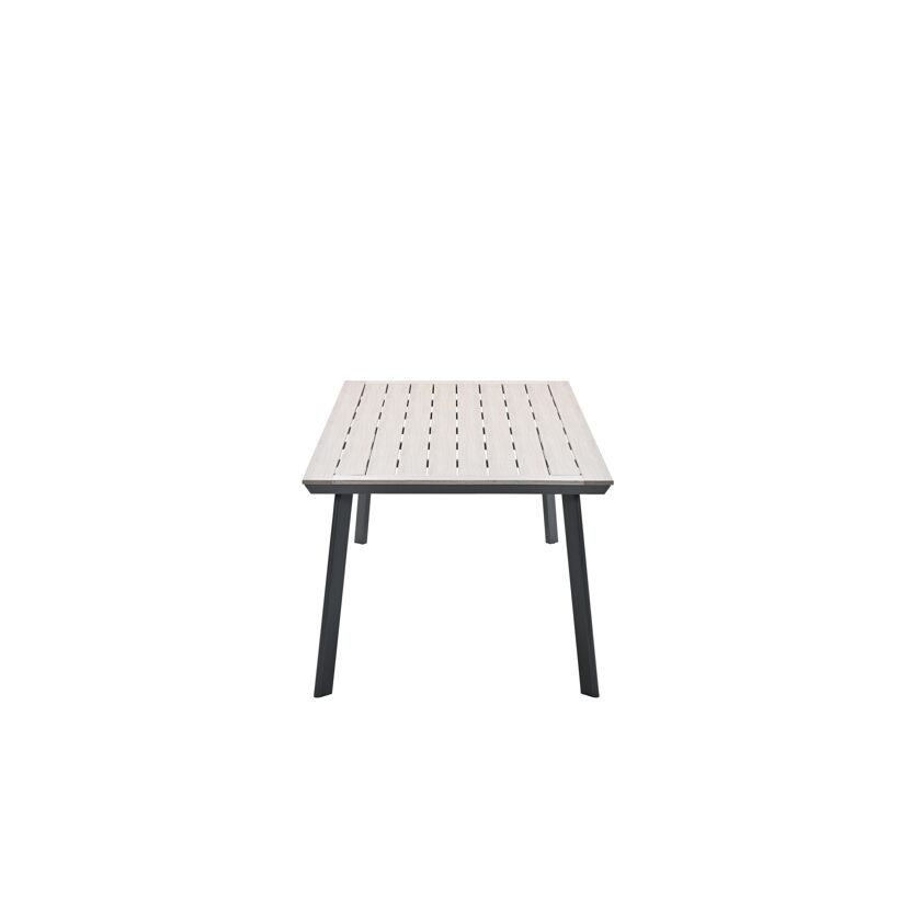 Gartentisch 'Vigo' Aluminium/Polywood 230 x 100 x 73 cm