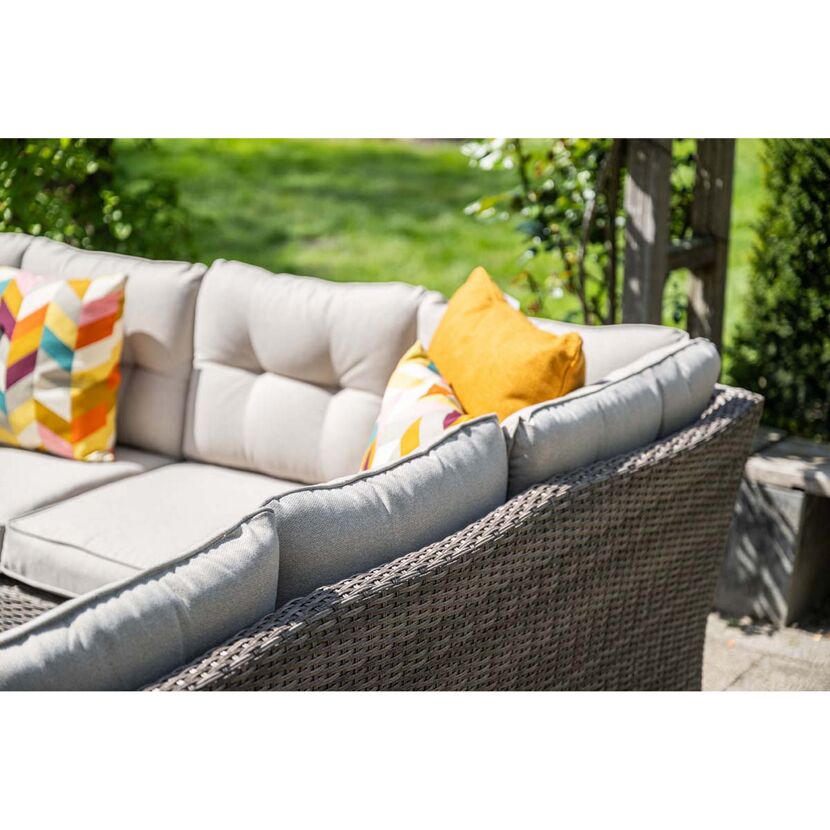 Loungemöbelset 'Blue Bird' Aluminium sand/grau 5-teilig
