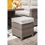 Loungemöbelset 'Blue Bird' Aluminium sand/grau 5-teilig