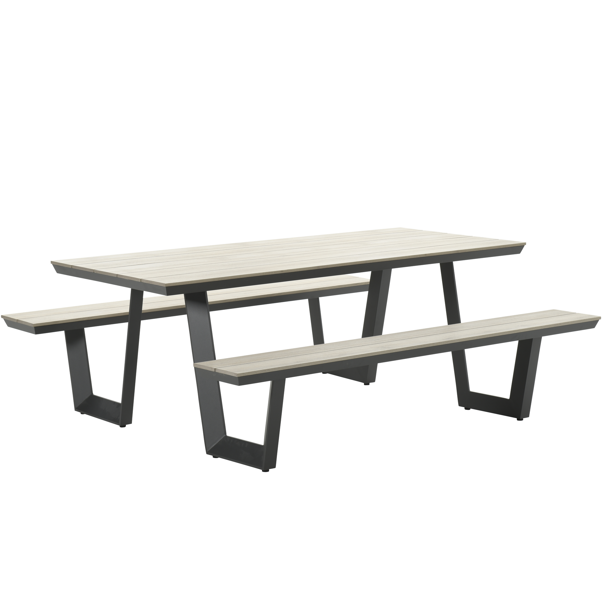 Gartenmöbelset 'Bell' für 6 Personen Aluminium