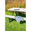 Gartenmöbelset 'Bell' für 6 Personen Aluminium
