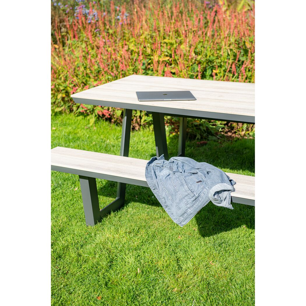 Gartenmöbelset 'Bell' für 6 Personen Aluminium
