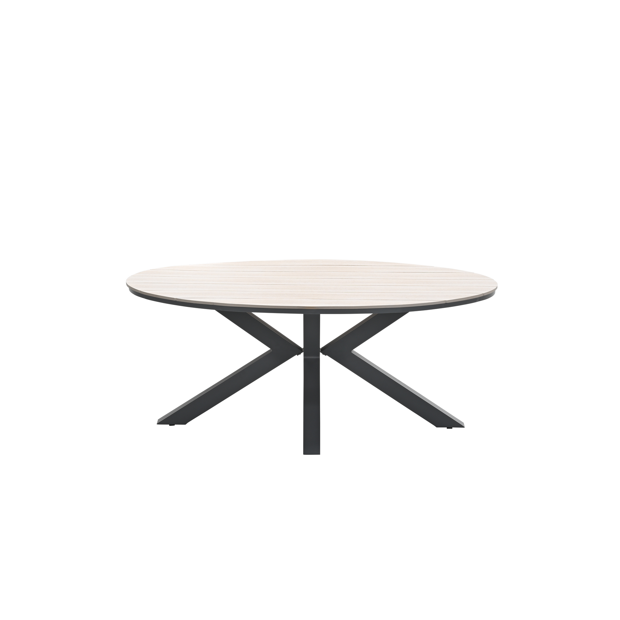 Gartentisch 'Edison' Aluminium/Polywood 180 x 115 x 75 cm