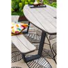 Gartenmöbelset 'Bell' für 8 Personen Aluminium