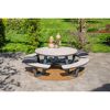 Gartenmöbelset 'Bell' für 6 Personen Aluminium