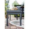 Loungemöbelset 'Bleco' Aluminium schwarz/grau 4-teilig
