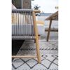 Loungemöbelset 'Bahama' Aluminium hellgrau 5-teilig