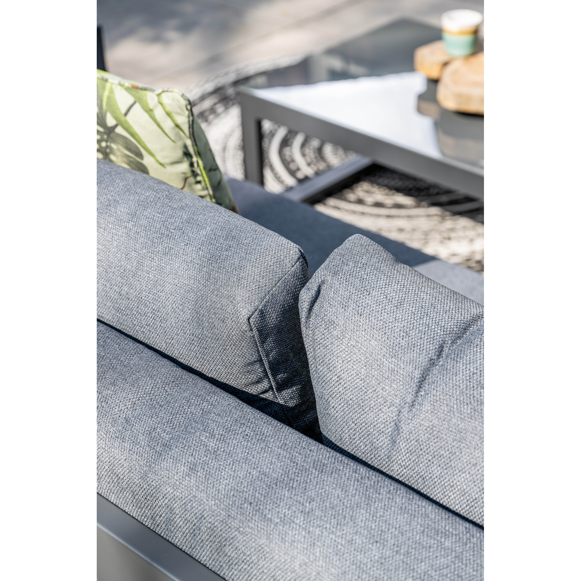 Loungemöbelset 'Esmee' Aluminium grau/anthrazit 3-teilig