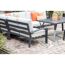 Loungemöbelset 'Rondo' Aluminum hellgrau 6-teilig
