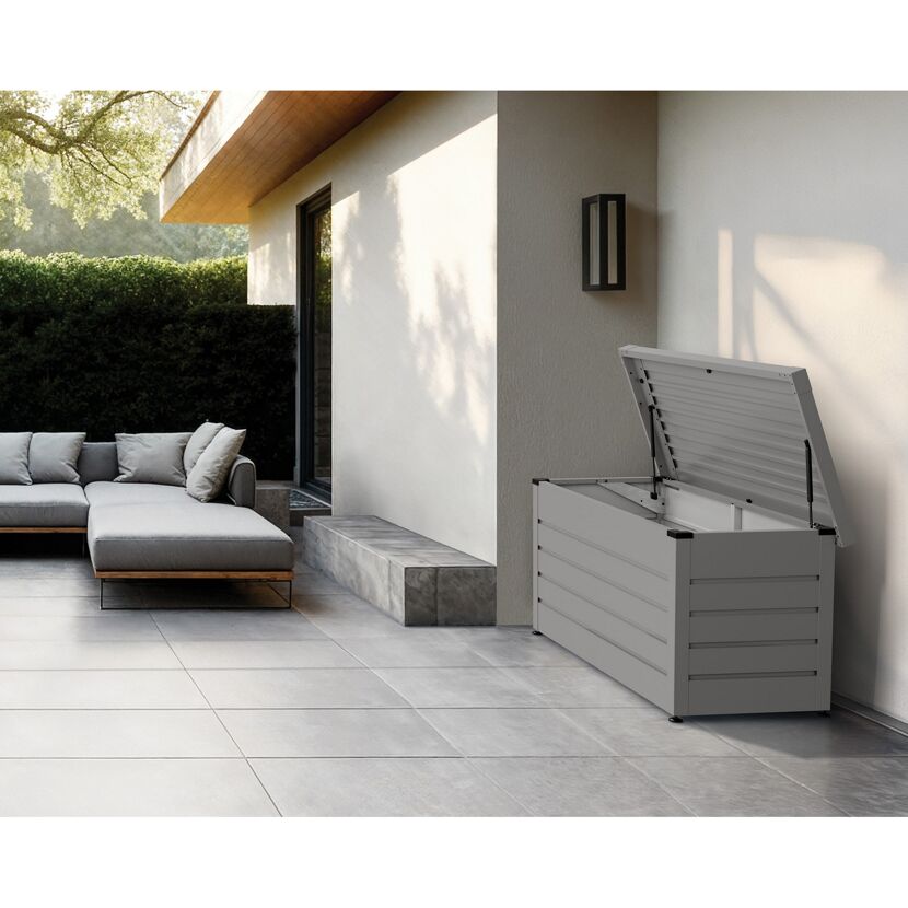 Gartenbox 'Euroline' Stahl/Metall 136 x 72,5 x 67,2 cm