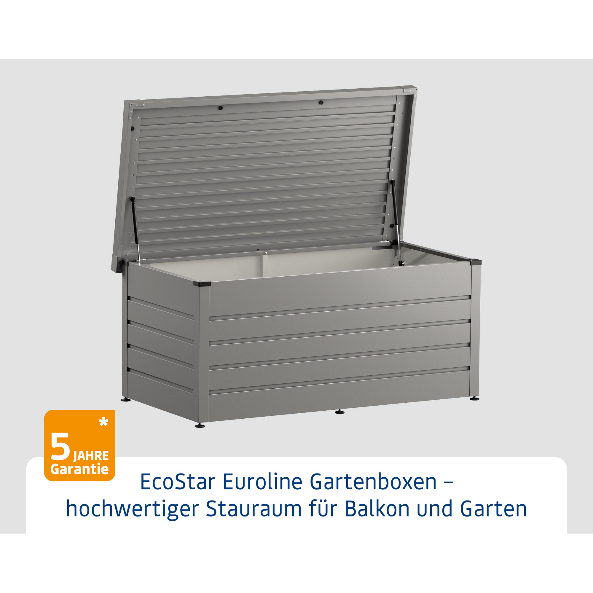 Gartenbox 'Euroline' Stahl/Metall 166 x 72,5 x 87,2 cm