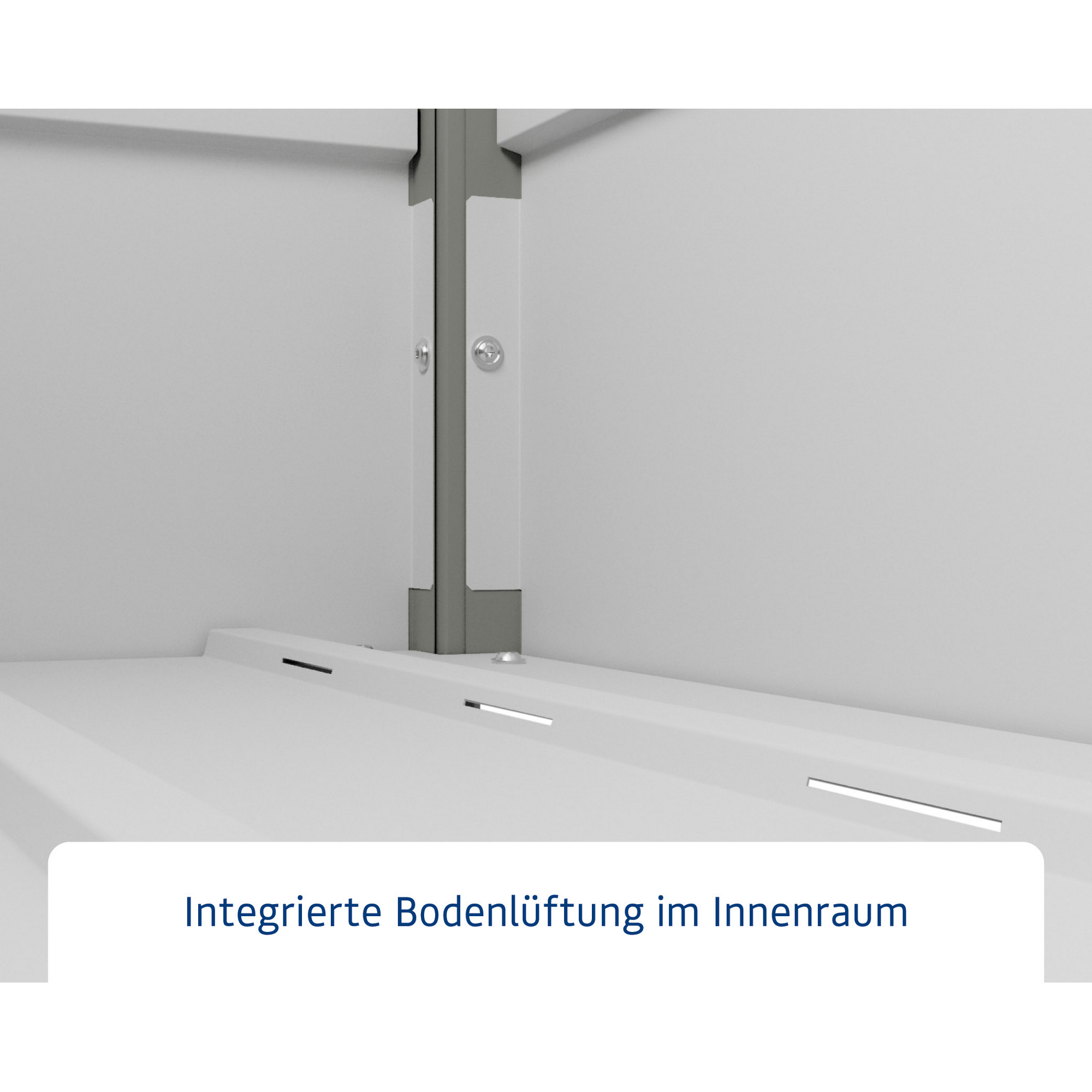 Gartenbox 'Euroline' Stahl/Metall 166 x 72,5 x 87,2 cm