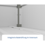 Gartenbox 'Euroline' Stahl/Metall 166 x 72,5 x 87,2 cm