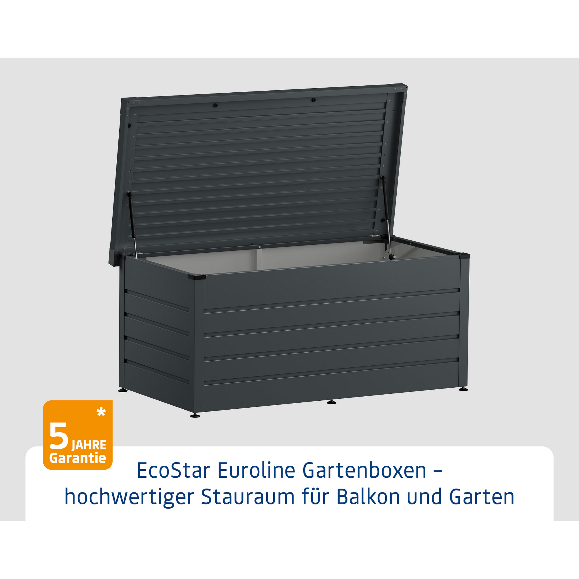 Gartenbox 'Euroline' Stahl/Metall 166 x 72,5 x 87,2 cm