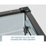 Gartenbox 'Euroline' Stahl/Metall 166 x 72,5 x 87,2 cm
